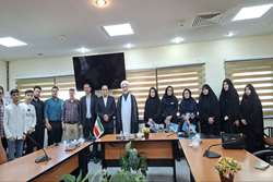 مراسم تجلیل از پرستاران بیمارستان مهر شهرستان ملایر